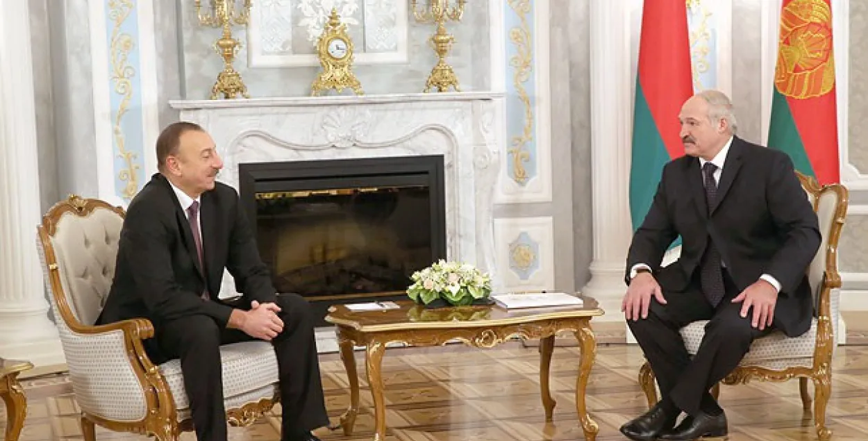 Лукашэнка прапанаваў Аліеву новыя накірункі супрацоўніцтва