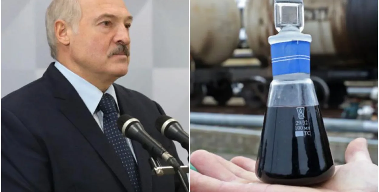 Лукашэнка і нафта / калаж: Еўрарадыё, фота: БЕЛТА