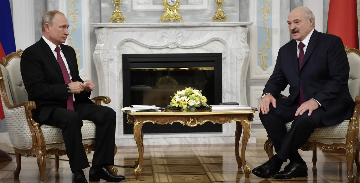 Владимир Путин и Александр Лукашенко. Фото: Reuters​