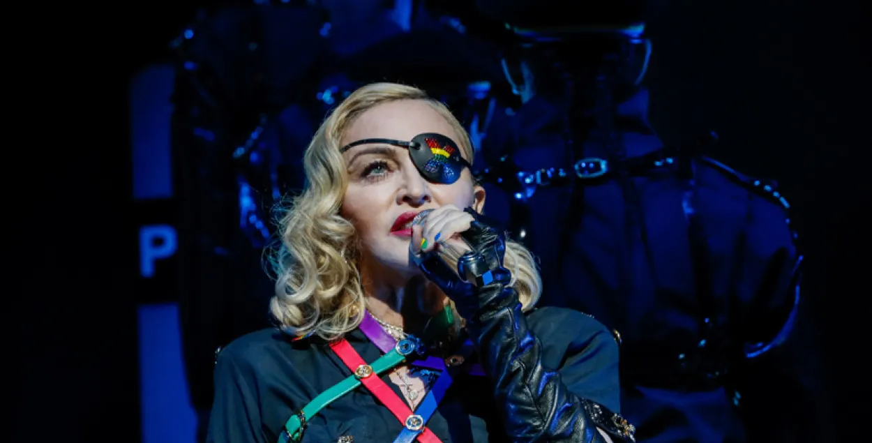 Мадонна адмяніла свае канцэрты: боль, які я адчуваю, невыносны