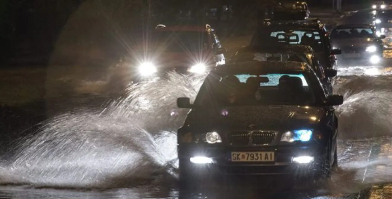 Ахвярамі ўрагану ў Македоніі сталі 15 чалавек