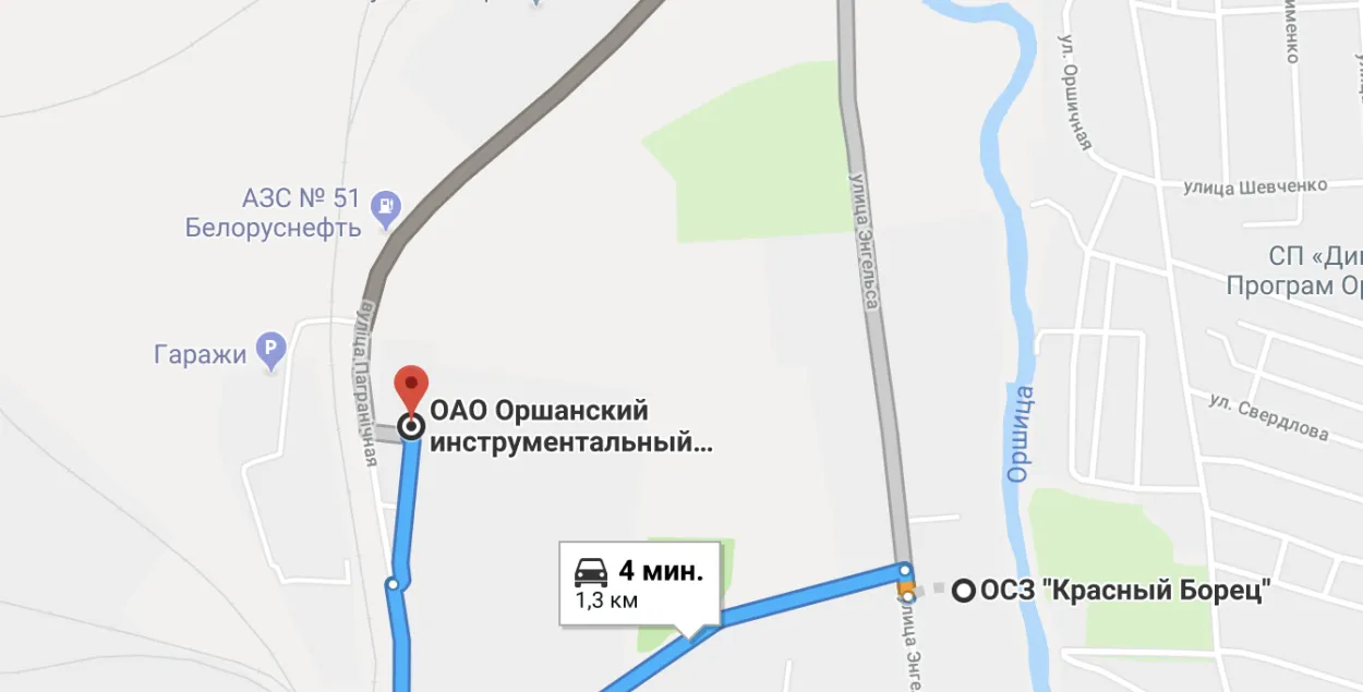 Лукашэнка наладзіў сувязь паміж двума заводамі, якія стаяць на адлегласці 1 км