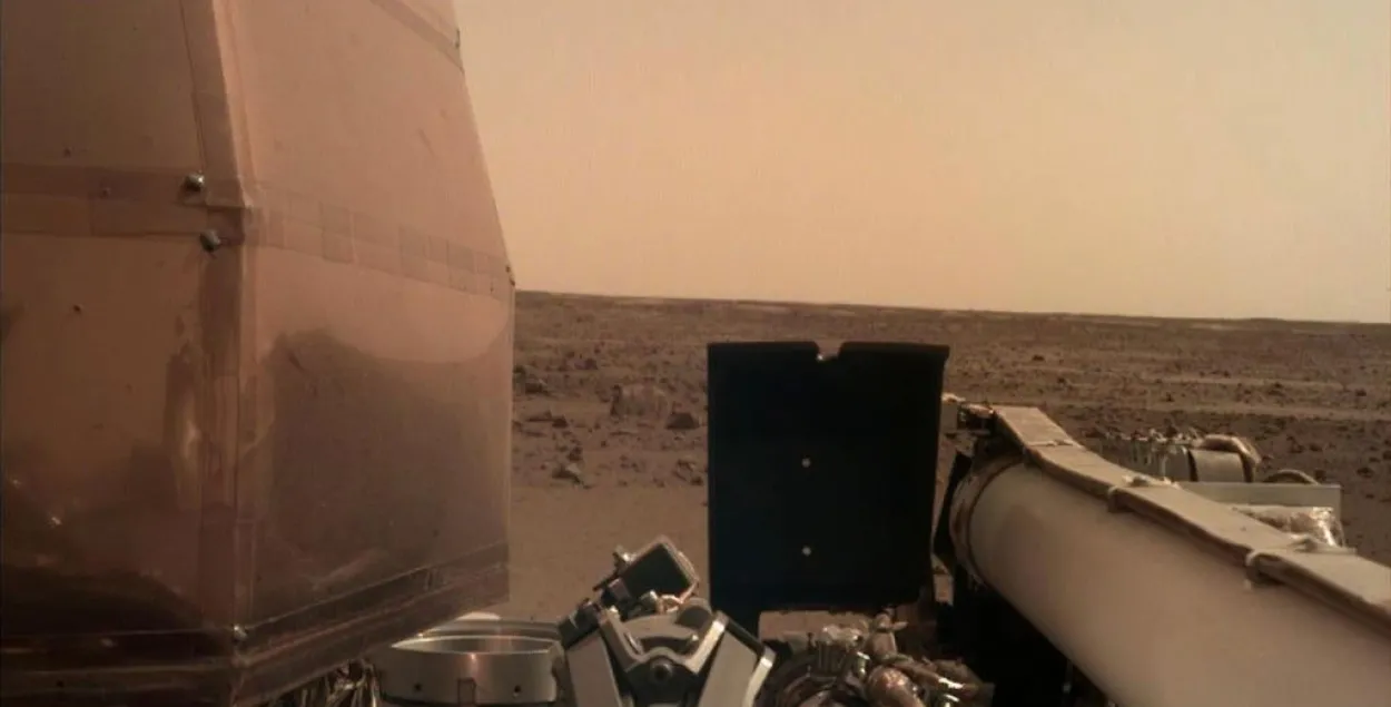 Навукоўцы NASA запісалі гук ветру на Марсе