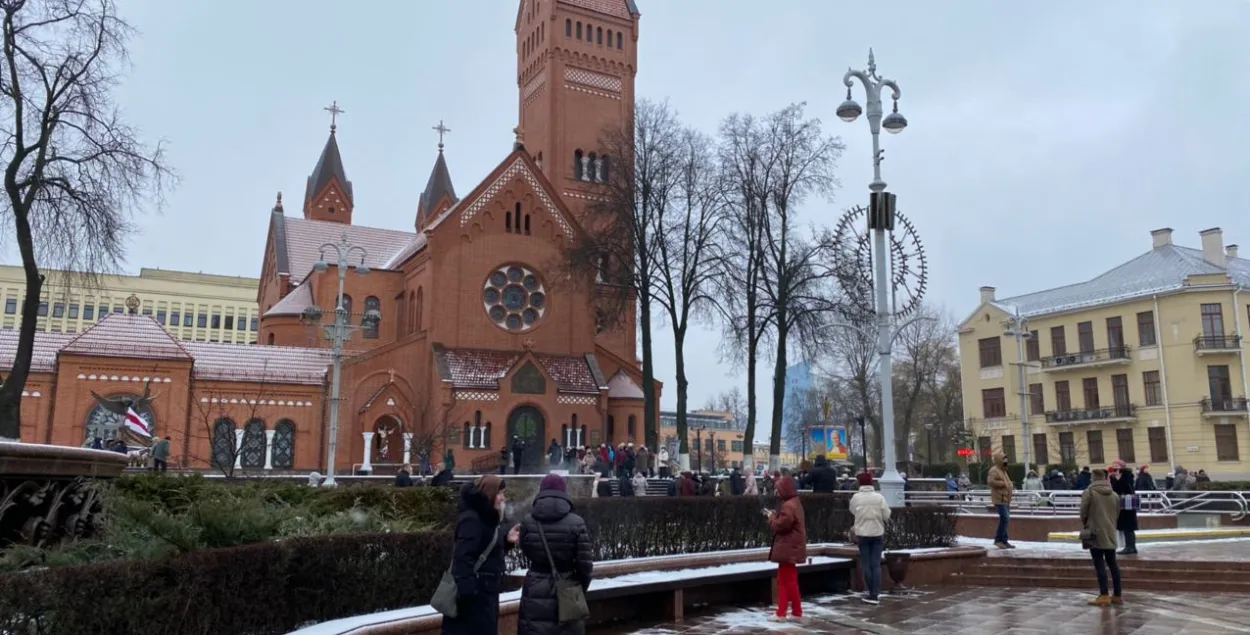 На Маршы мудрасці ў Мінску затрымалі каля 80 чалавек