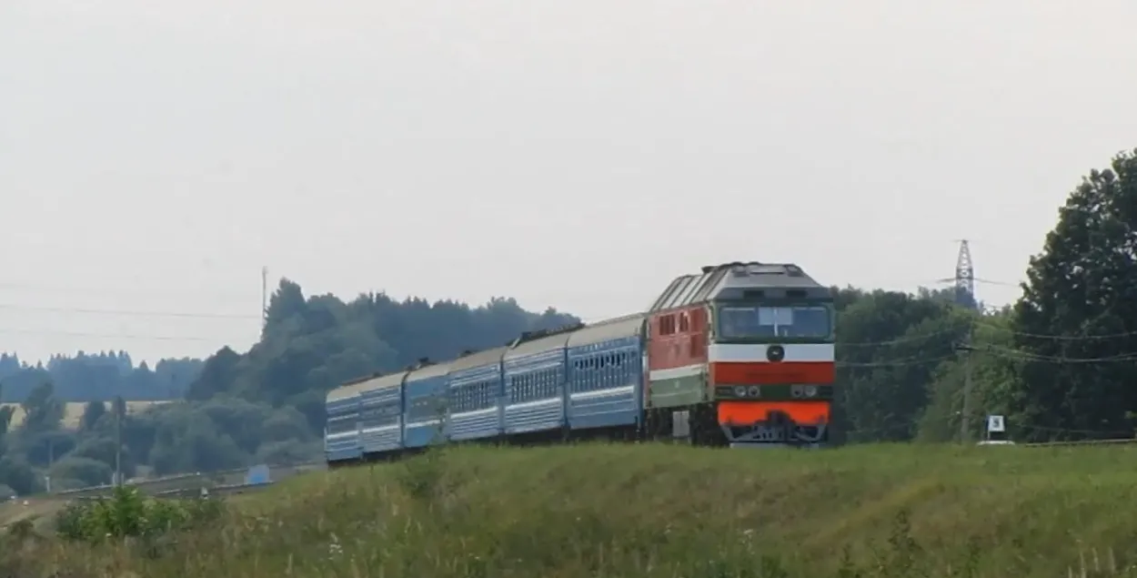 Нецвярозы мужчына паведаміў пра тэрарыста ў цягніку “Гомель-Гродна”