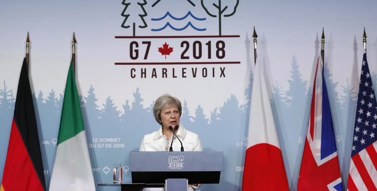 Тэрэза Мэй назвала ўмову, пры якой Расію вернуць у G7