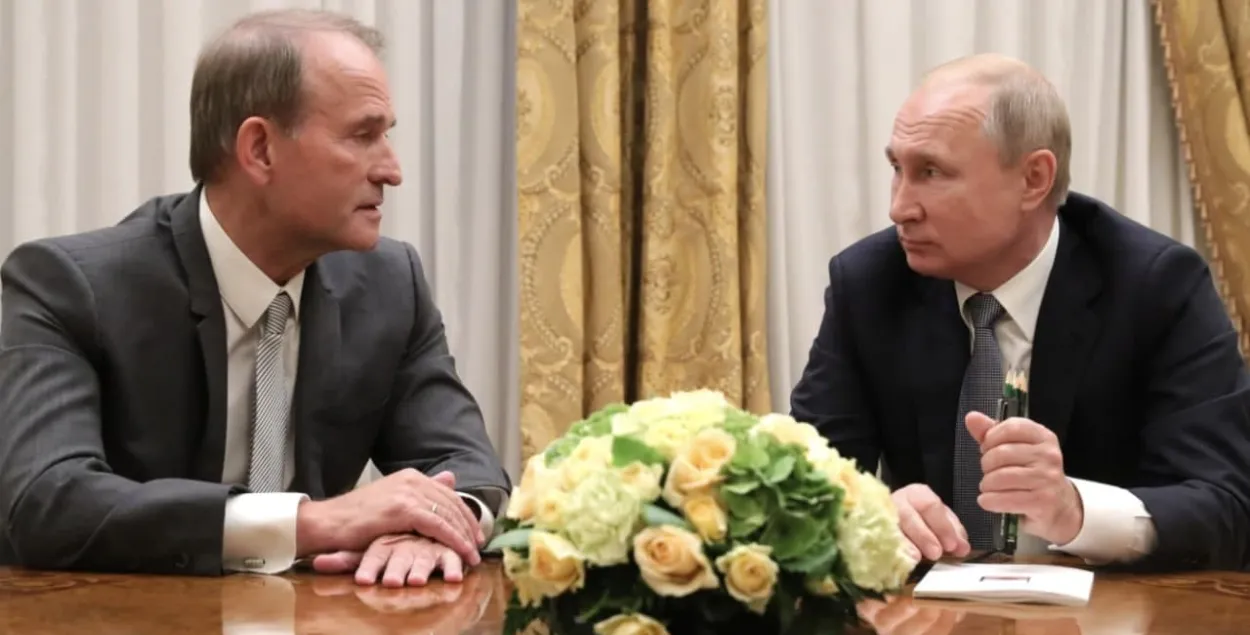 Виктор Медведчук и Владимир Путин​ /&nbsp;kremlin.ru