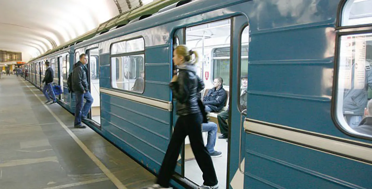 Мінскае метро 7 лістапада будзе працаваць па нядзельным графіку 