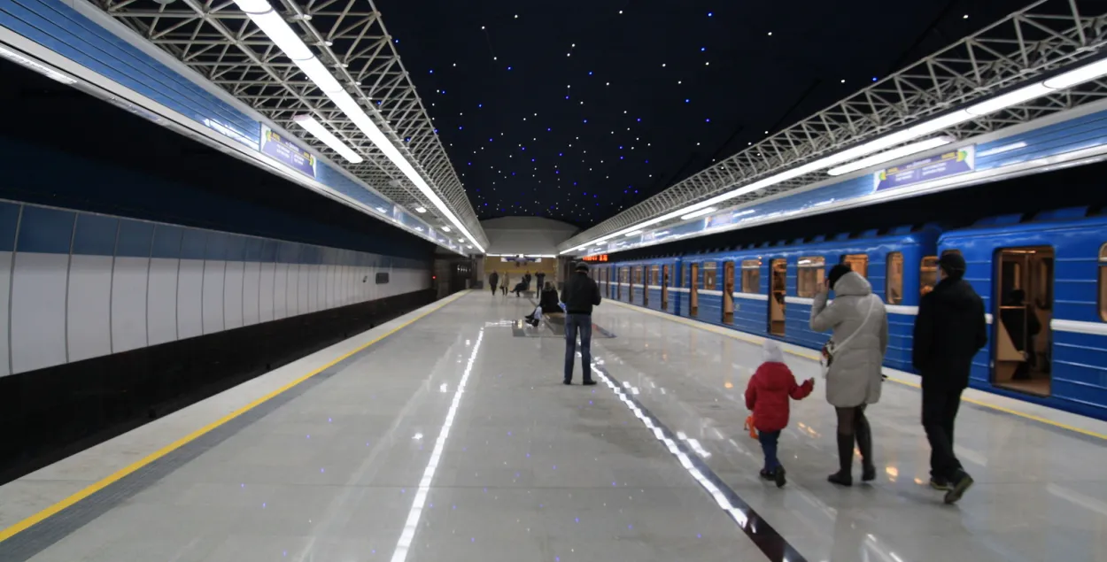 Станция метро &quot;Петровщина&quot; / minsk-metro.net​