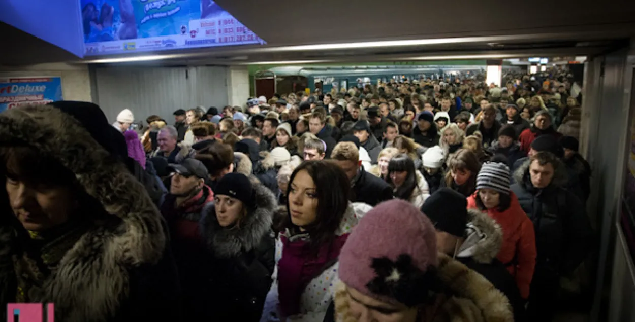 Мінскае метро за год перавезла больш за 283 млн пасажыраў