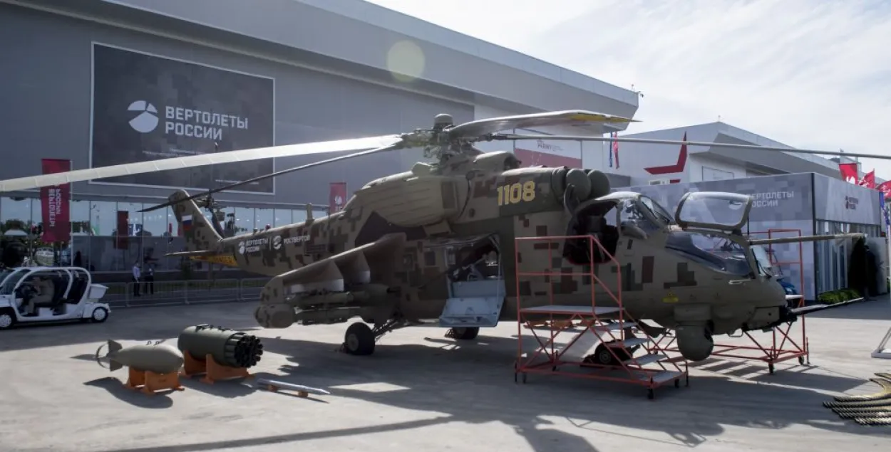 Беларусь получит из России новый ударный вертолет Ми-35П