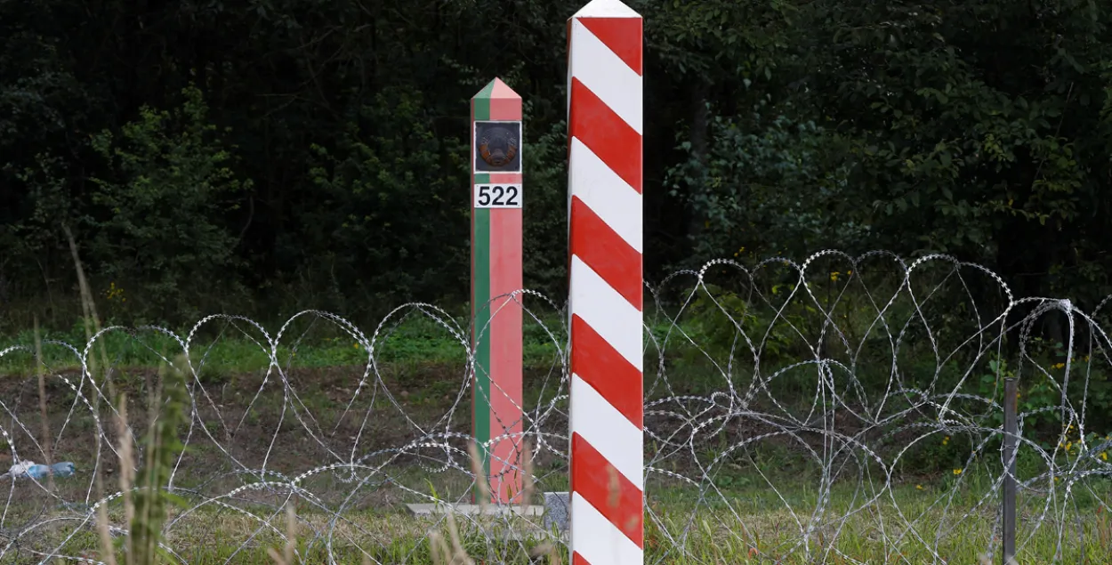 На границе Беларуси и Польши / Reuters​