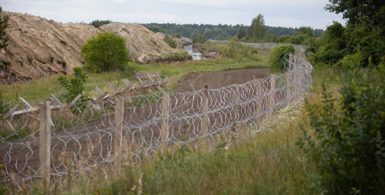 Украинцы укрепляют границу с Беларусью / t.me/kt20220224