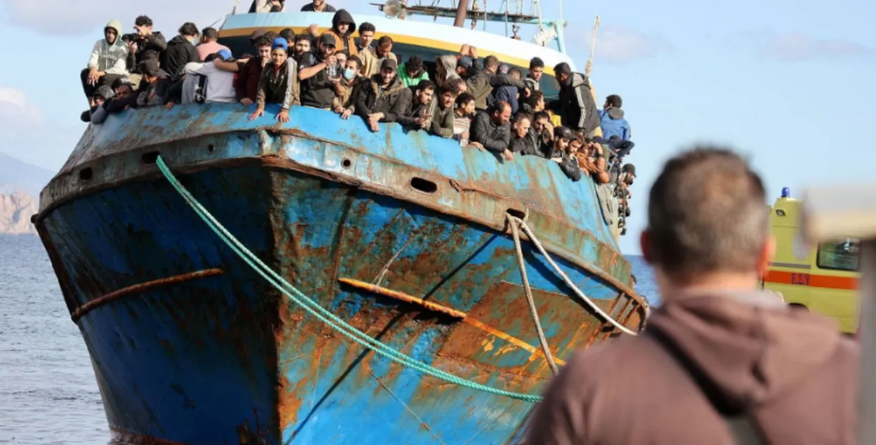 В 2022 году через Средиземное море в страны ЕС прибыли около 160 тысяч нелегальных мигрантов / Reuters
