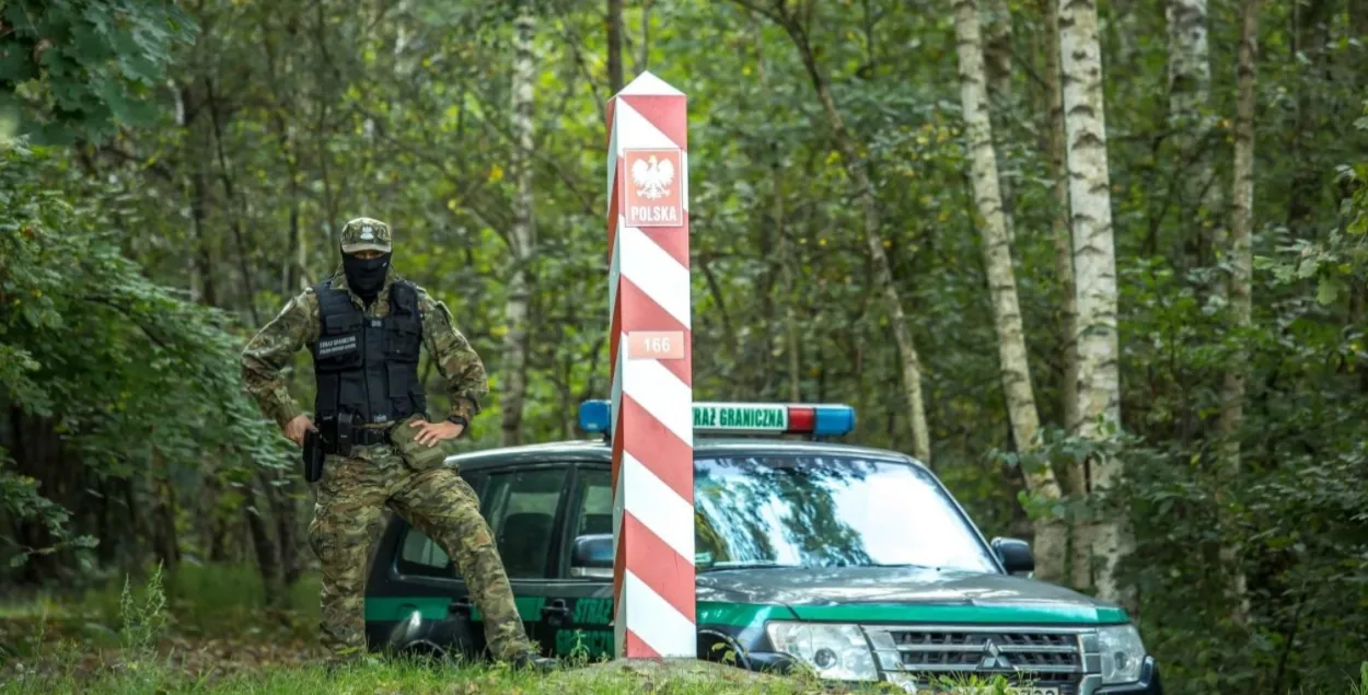Рекордное количество нарушителей границы остановили польские пограничники