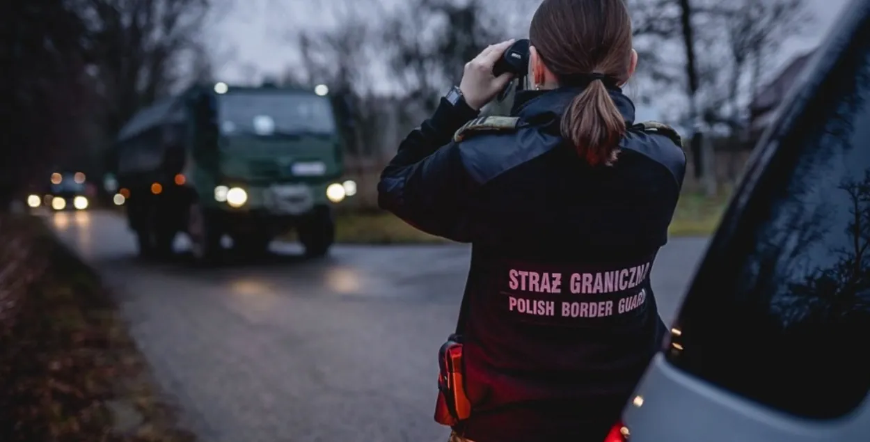 Менее ста человек пытались за сутки перейти границу из Беларуси в Польшу