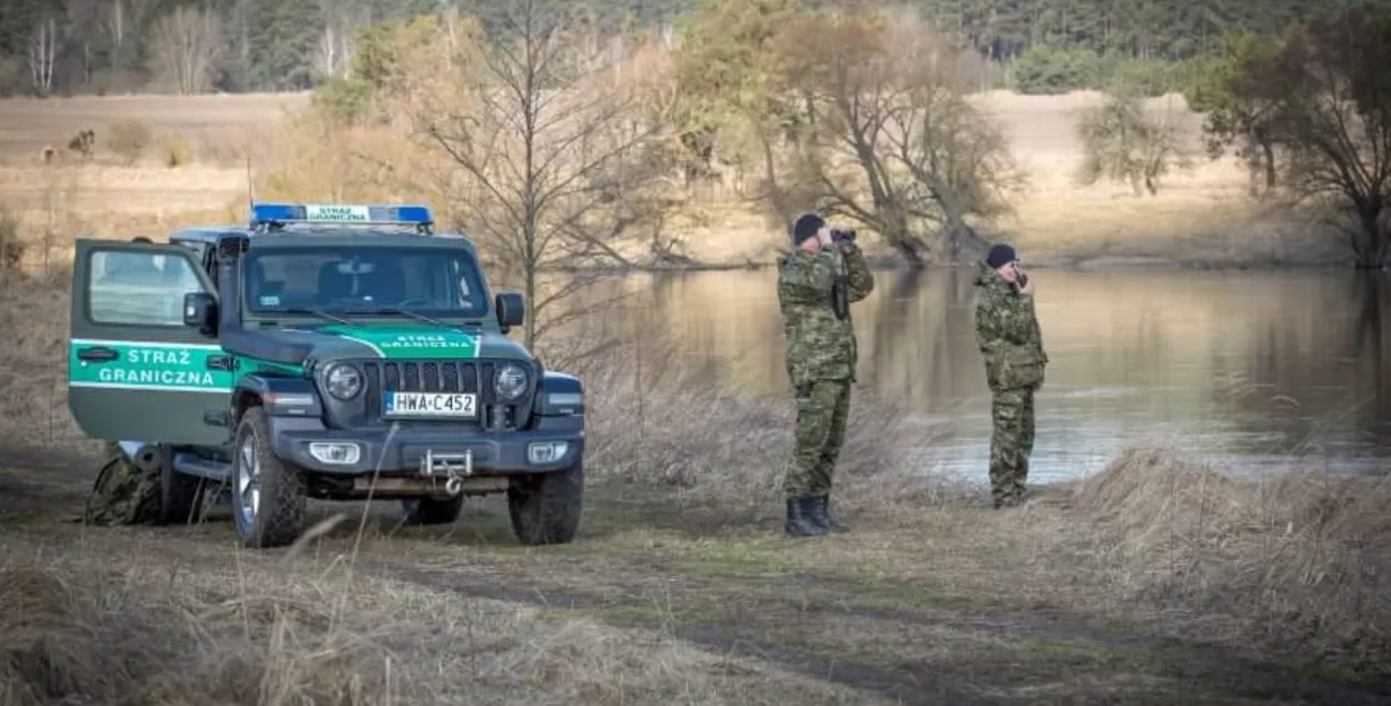 За выходные польские пограничники пресекли более 500 попыток нарушения границы