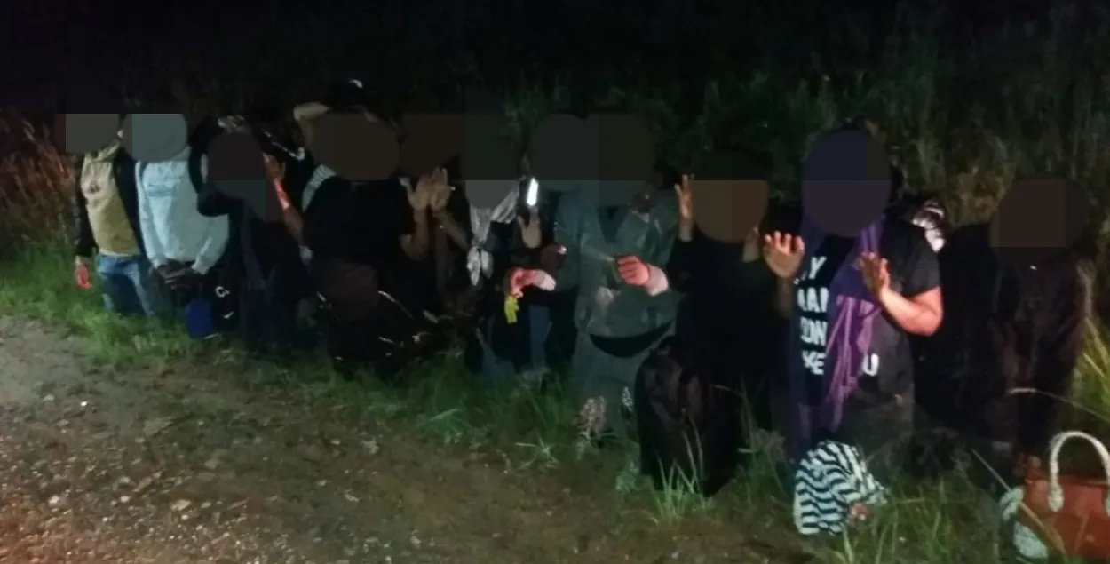Мигранты, задержанные на литовско-белорусской границе / pasienis.lt​