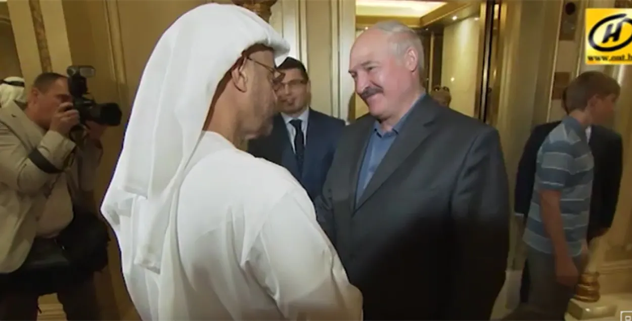 Мікалай Лукашэнка тыдзень адпачываў у Катары і Аб'яднаных Арабскіх Эміратах