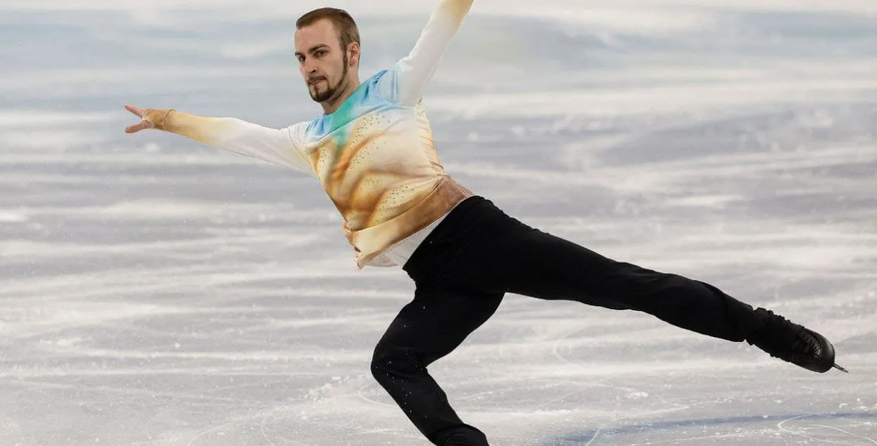 Фигурист Милюков, выступавший на Олимпиаде за Беларусь, занял 20-е место 