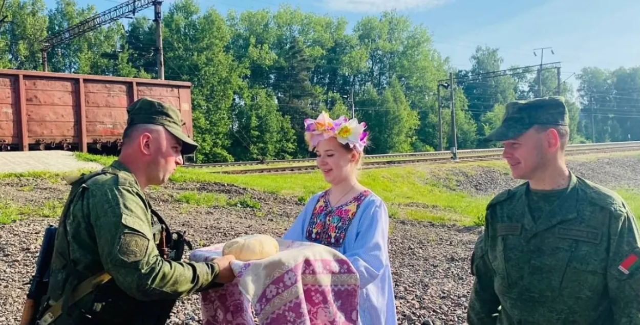 Белорусские военные оккупантов не видят / Минобороны РБ​