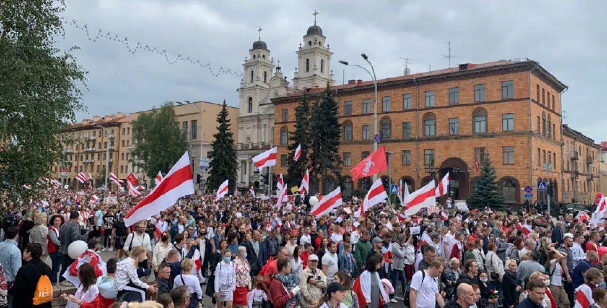 Митинг в Минске / Еврорадио