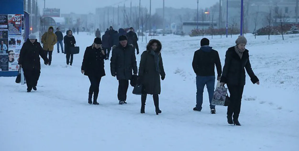 Удзень 10 лютага ў Беларусі будзе 5-11 градусаў марозу