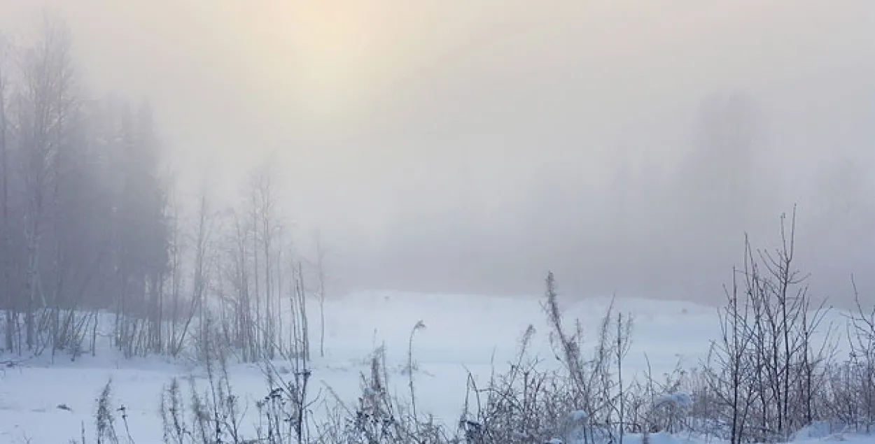 20 снежня ў Беларусі чакаецца туман