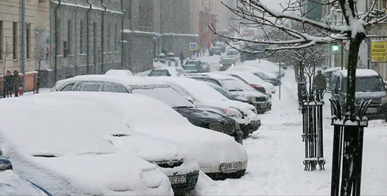 27 студзеня ў Беларусі чакаецца мокры снег