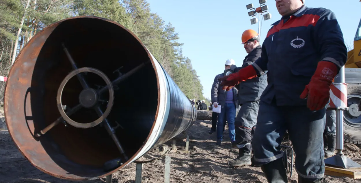 Беларусь працягвае рамонт нафтаправода "Дружба"