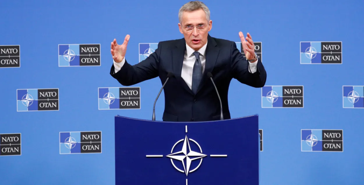 Генсакратар NATO заклікаў Расію шанаваць суверэнітэт Беларусі