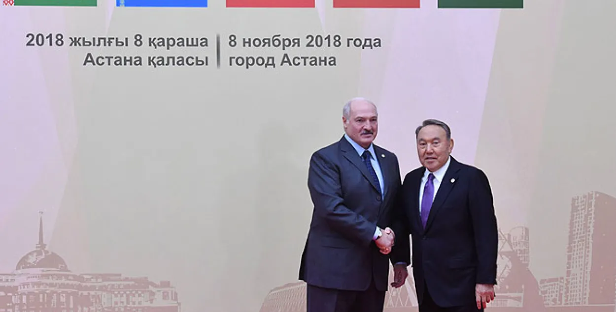 Александр Лукашенко и Нурсултан Назарбаев. Фото из архива president.gov.by​