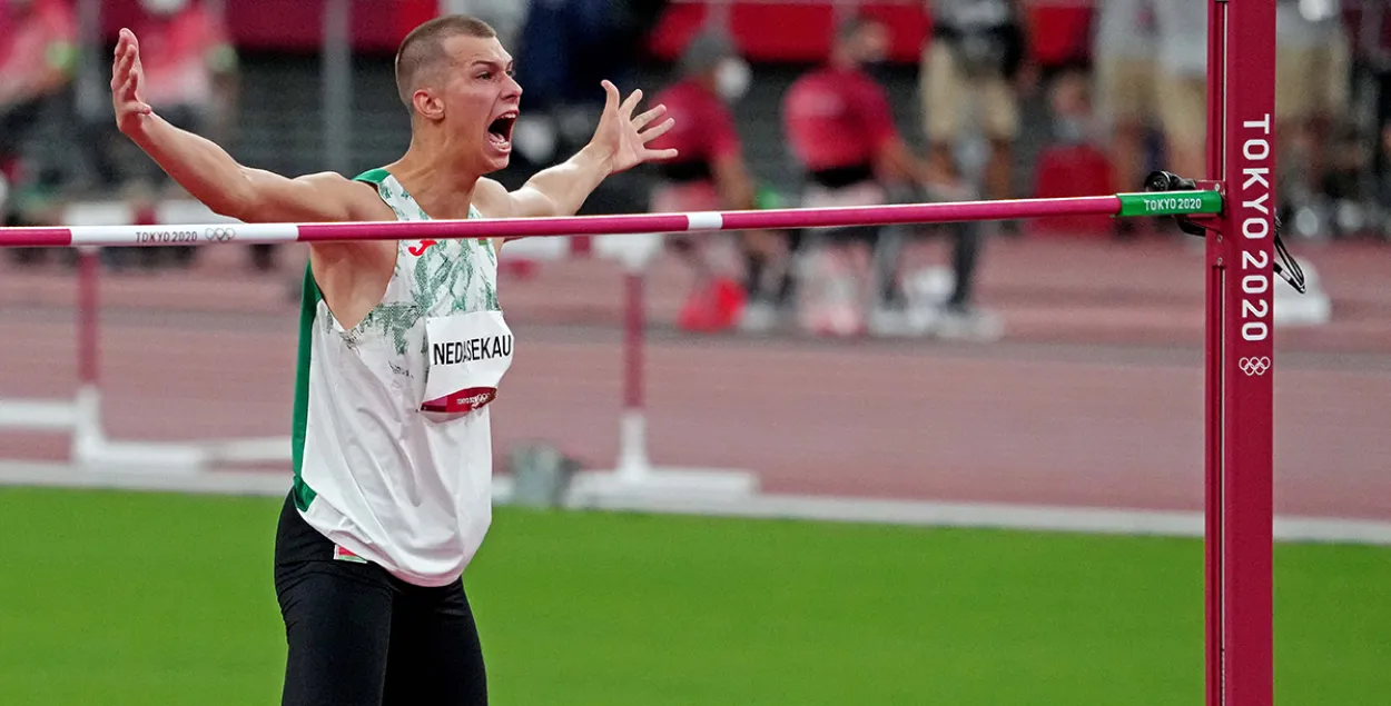 Максім Недасекаў на Алімпіядзе ў Токіа /&nbsp;Reuters
