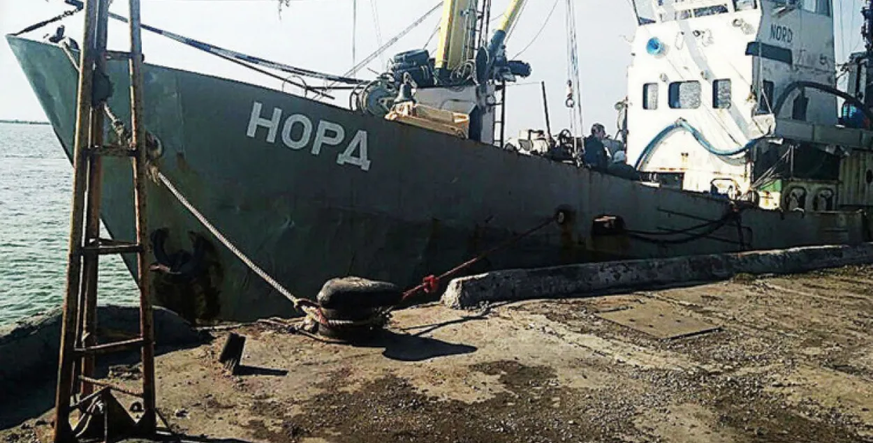 Два рыбакі крымскага карабля, затрыманага ва Украіне, уцяклі ў Беларусь