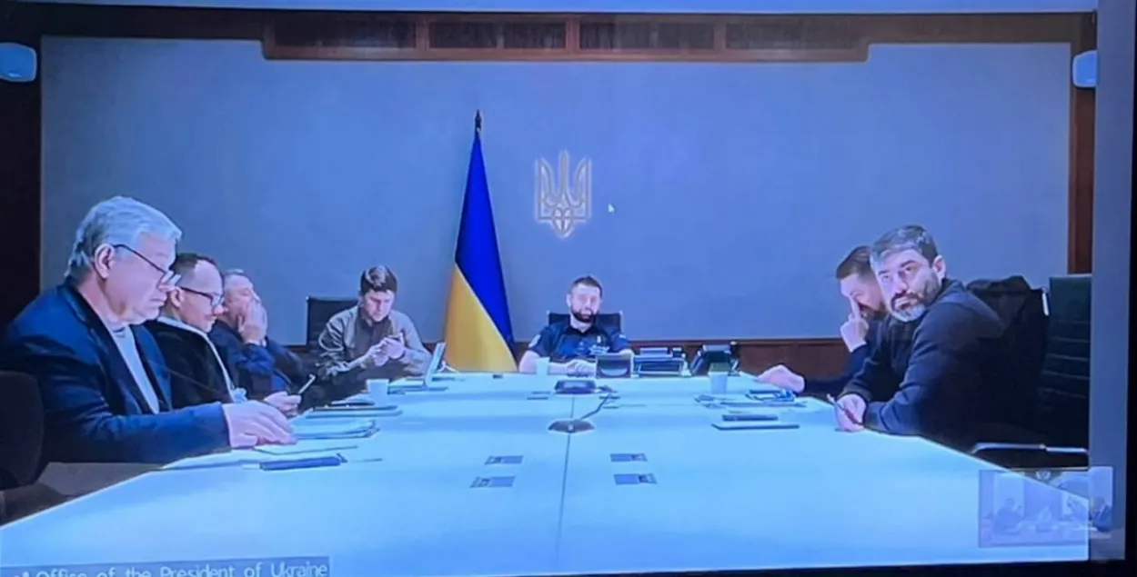 Участники переговоров с украинской стороны​ / Telegram