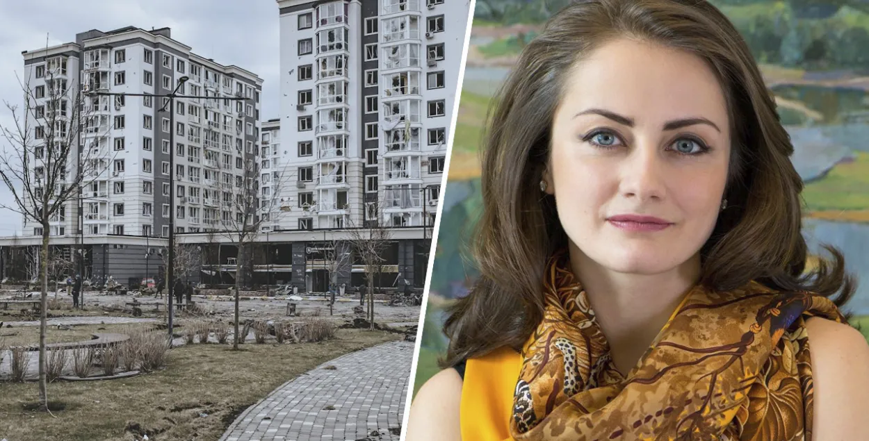 Разрушенные дома в Буче под Киевом / Анна Огренчук