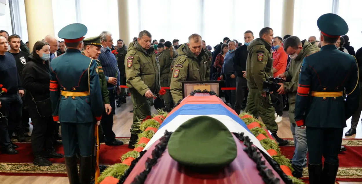 Похороны в Казани российского военнослужащего, погибшего в Украине / tatar-inform.ru
