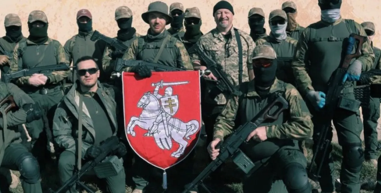 Белорусские бойцы из &quot;Погони&quot; / Telegram