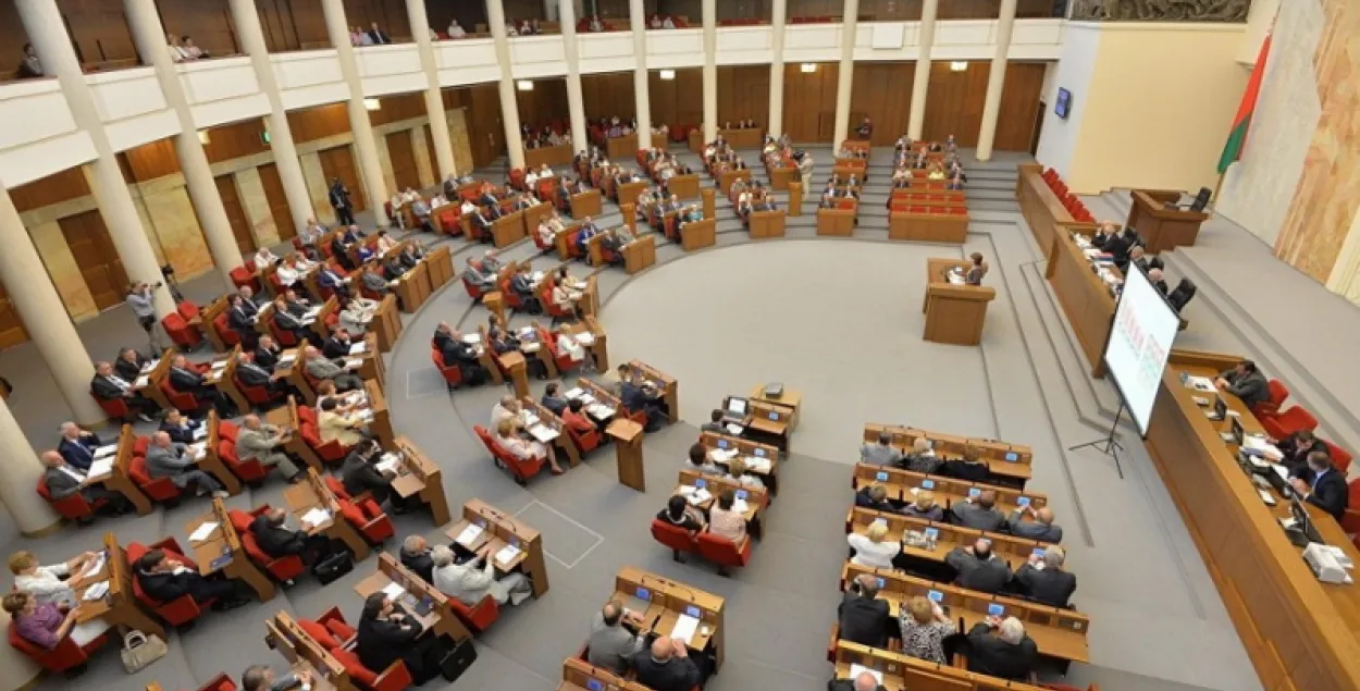The Oval Hall in Belarusian parliament. Photo: house.gov.by
