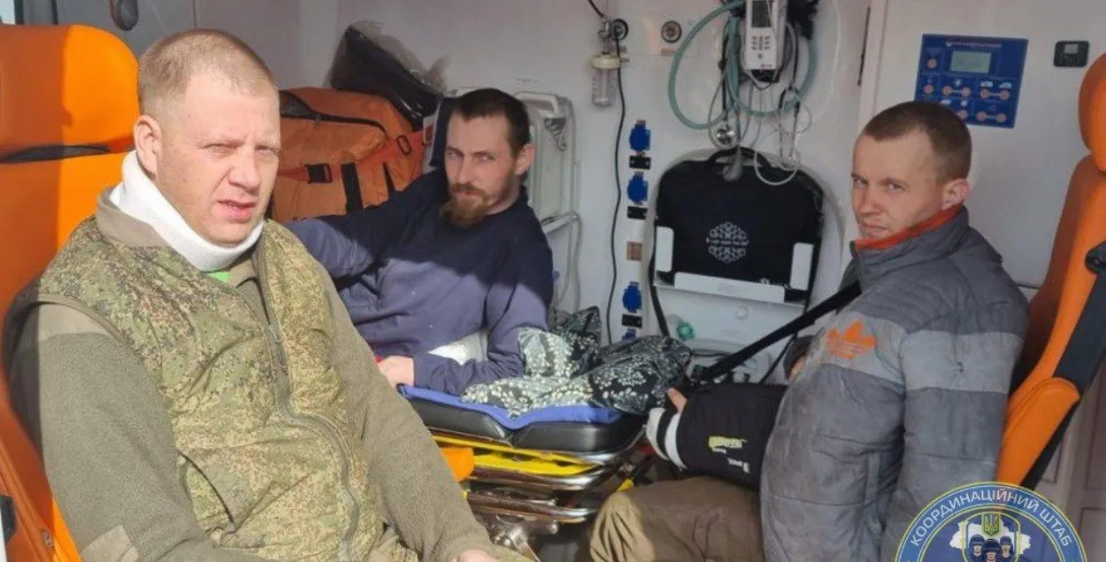 Украина передала России тяжелораненых / Координационный штаб по обращению с военнопленными
