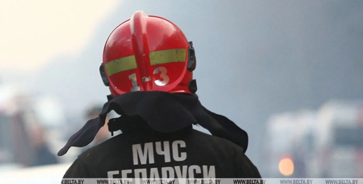 В Минске горели сараи, на месте которых хотели строить корпус Академии МВД / БЕЛТА