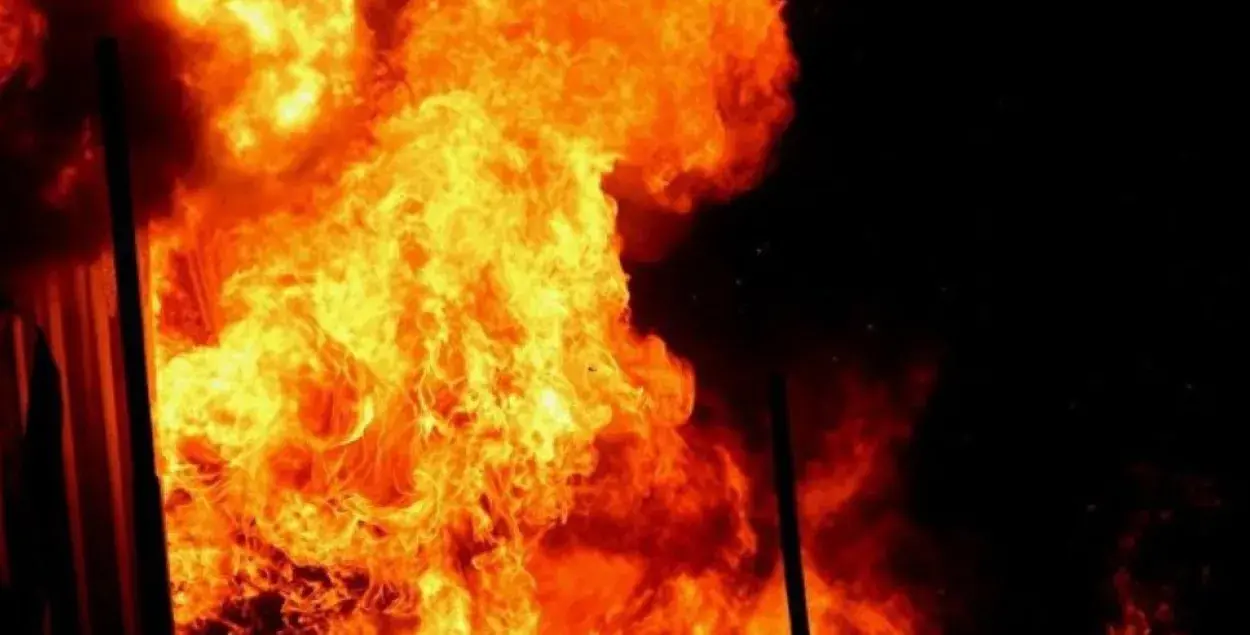 Мужчина сгорел на пожаре в Могилёве