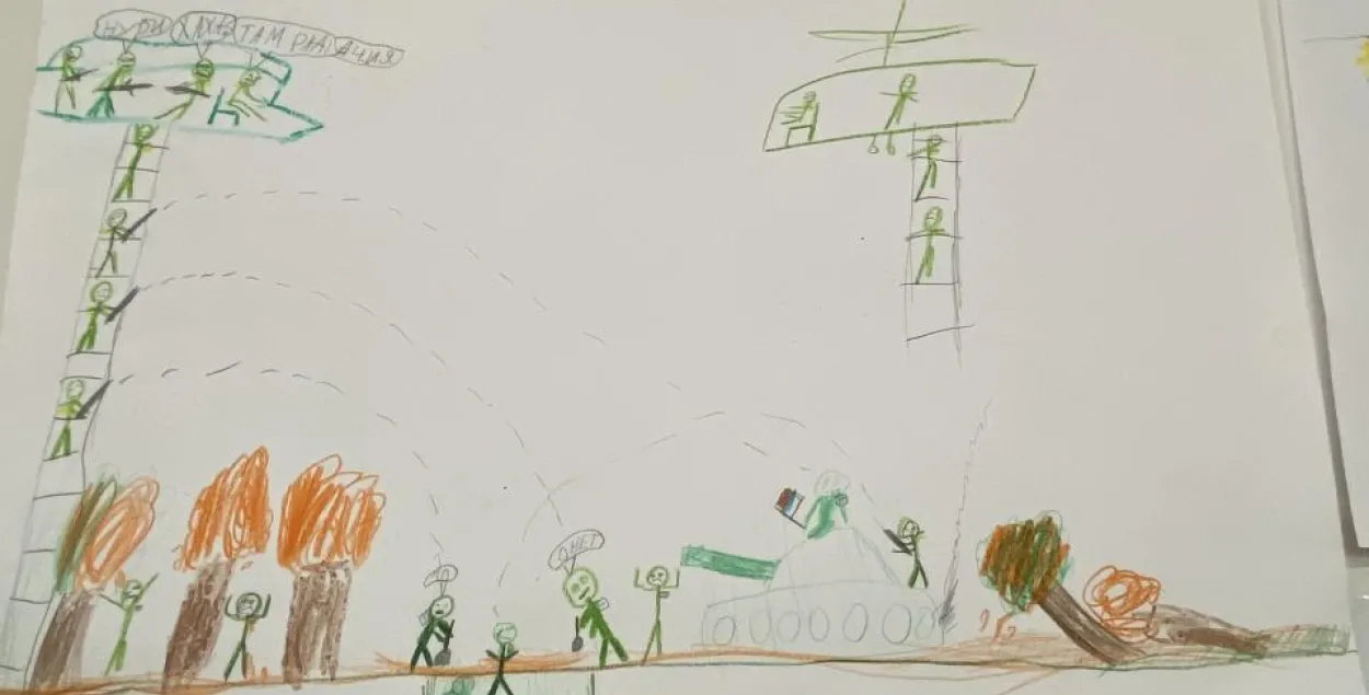 Что рисуют дети, которые видели войну / Euroradio