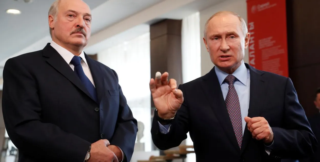 Пуцін&nbsp;і Лукашэнка&nbsp;/ Reuters