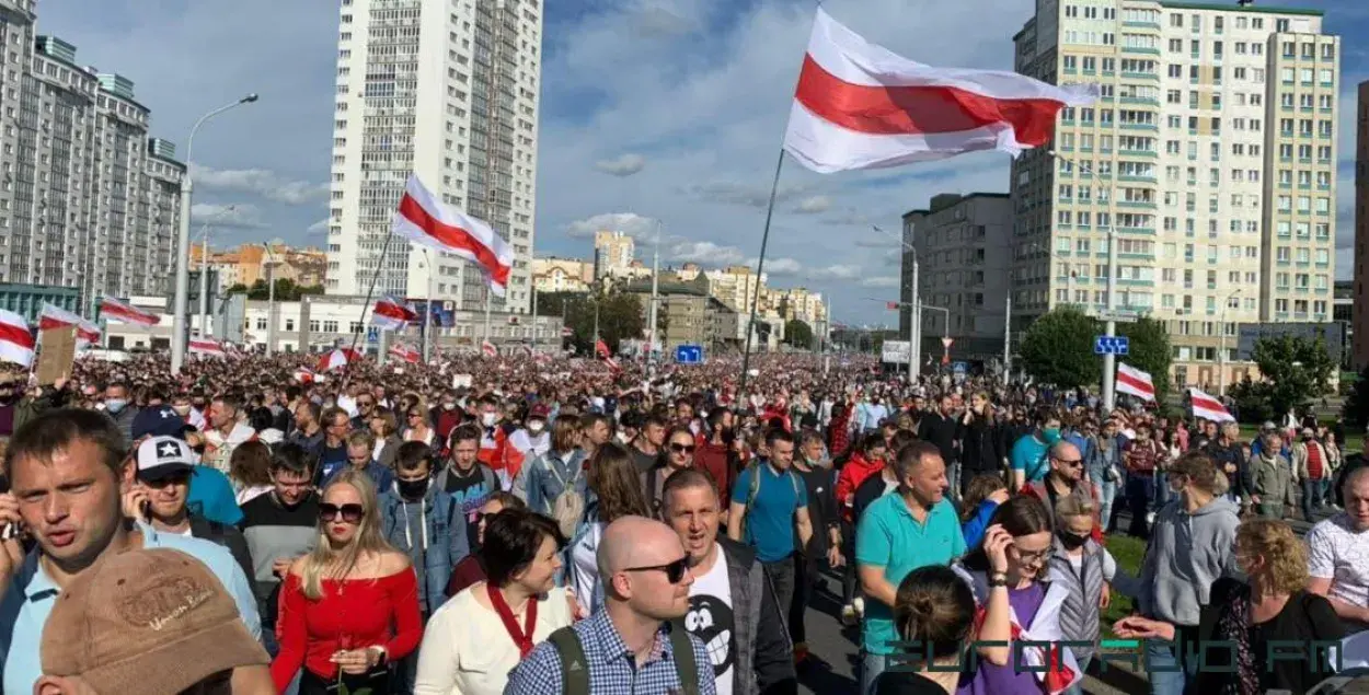 Протесты в Минске / Еврорадио