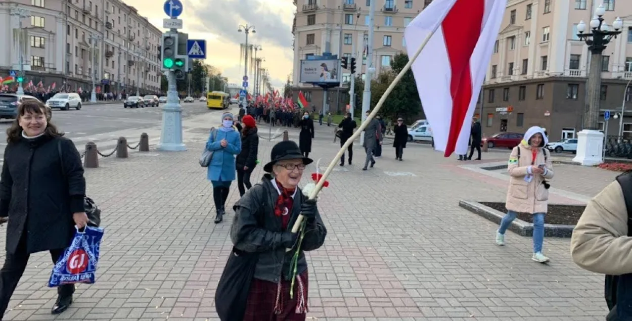 Нина Багинская &mdash;&nbsp;один из символов белорусских протестов
