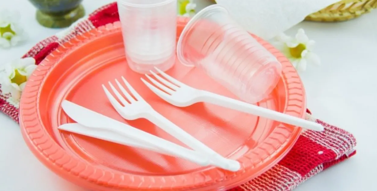 У ЕС з 2021 года забароняць аднаразовы пластыкавы посуд