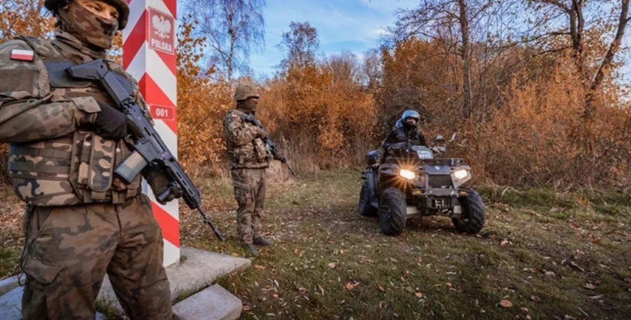 Пограничники Польши пресекли за сутки около 600 попыток нарушения границы