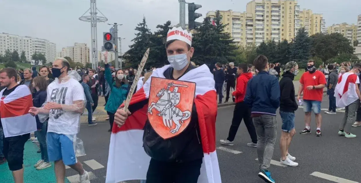 Акция протеста в Минске / Еврорадио