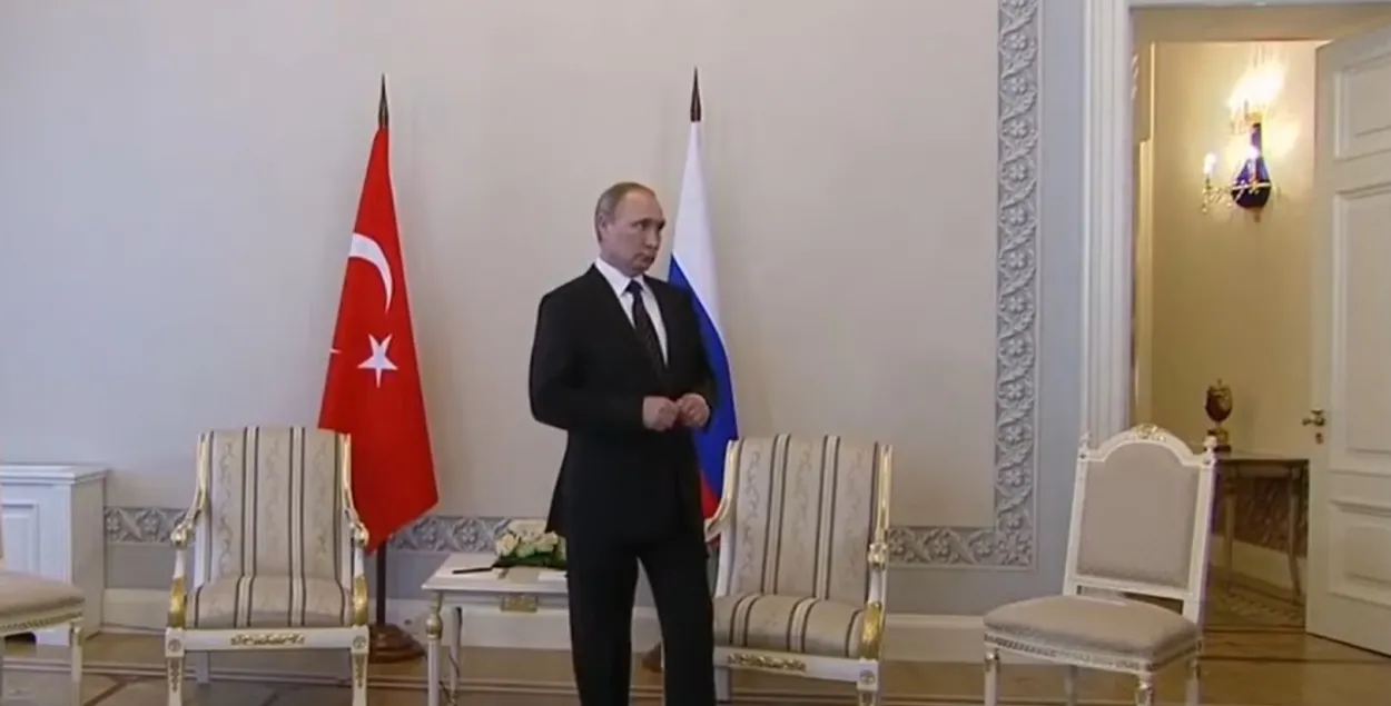 Президент Турции заставил Путин ждать — ВИДЕО